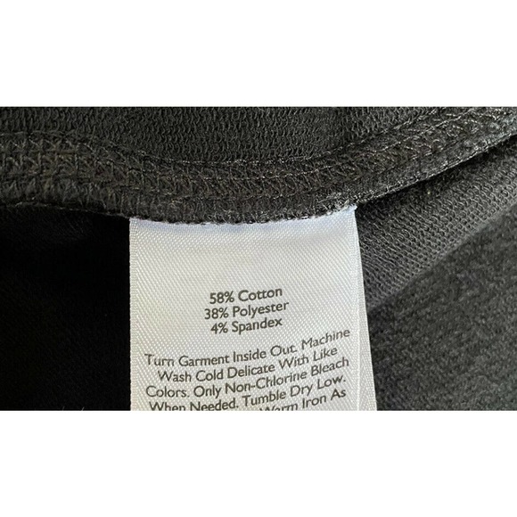 Eddie Bauer Womens M Cardigan Black Open Front Long L1 - Picture 9 of 9